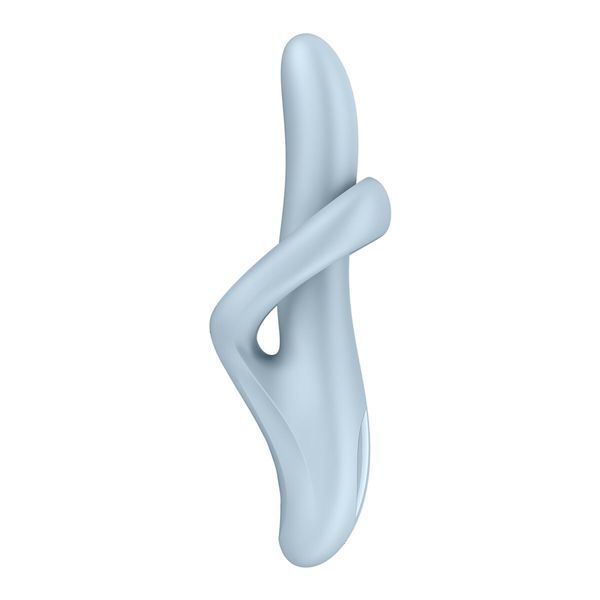 Вибратор с ротацией Satisfyer Heat Flex 4 Blue, подогрев до 39&deg;C SX2169