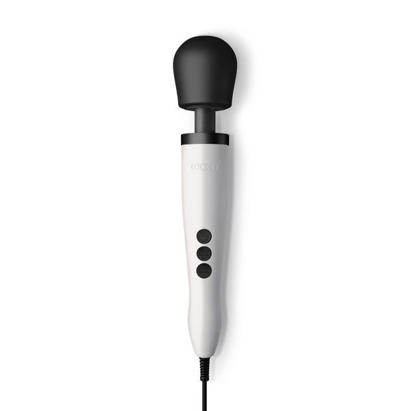 Вибромассажер DOXY Original White, очень мощный, питание 220В, пульсирующие вибрации SO1431