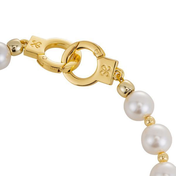 Жемчужные наручники и поножи LOCKINK Pearl Handcuffs & Anklecuffs SX0909