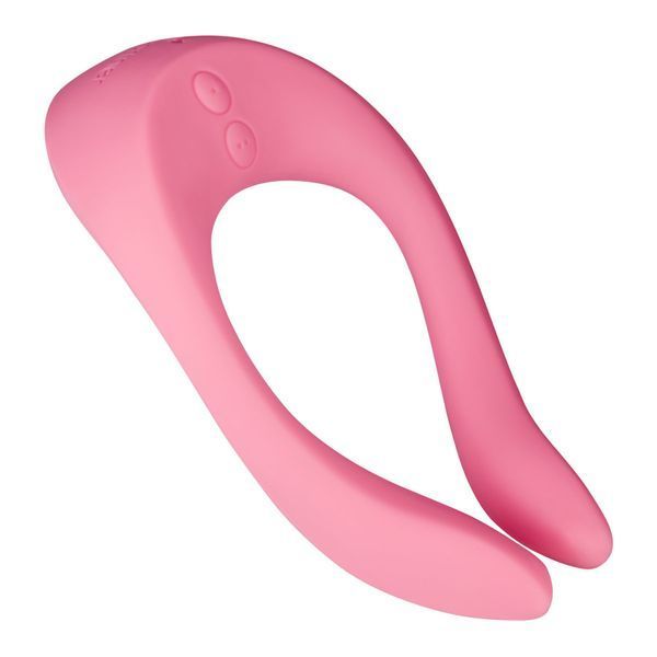 Вибратор для пар Satisfyer Endless Joy Pink, 3 независимых мотора, многофункциональный SO2306