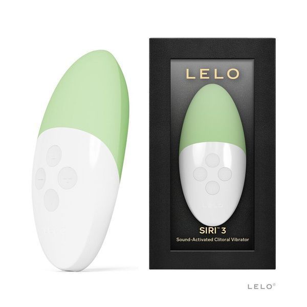 Музыкальный вибратор для клитора LELO SIRI 3 Green, вибрации в ритме звуков без смартфона SX0695