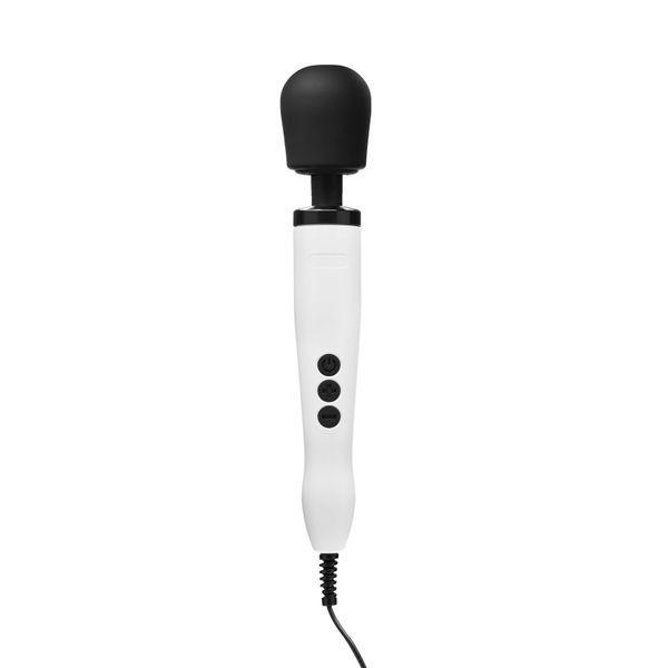 Вибромассажер DOXY Original White, очень мощный, питание 220В, пульсирующие вибрации SO1431