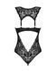 Мереживне боді Obsessive Donna Dream crotchless teddy M/L Black, відкритий доступ SO8634 фото 4