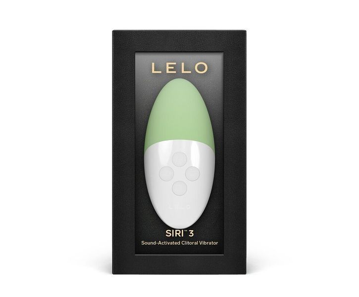 Музыкальный вибратор для клитора LELO SIRI 3 Green, вибрации в ритме звуков без смартфона SX0695