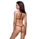 Комплект білизни зі стреп Passion Exclusive ARMANDA SET XXL/XXXL, black SO6375 фото 2