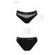 Трусики с прозрачной вставкой Passion PS006 PANTIES L, black SO4231 фото 6