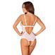 Еротичне напівпрозоре боді Obsessive Heavenlly crotchless teddy XS/S, з доступом SO8166 фото 2