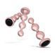Набор анальных игрушек Rosy Gold - Metal Butt Plug Set 3 Pieces SX3070 фото 5
