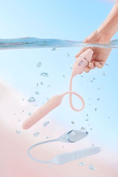 Пульсатор з вакуумним стимулятором KISSTOY Cathy III Light Blue, 5 режимів вакууму, 10 режимів пульсації SX2328