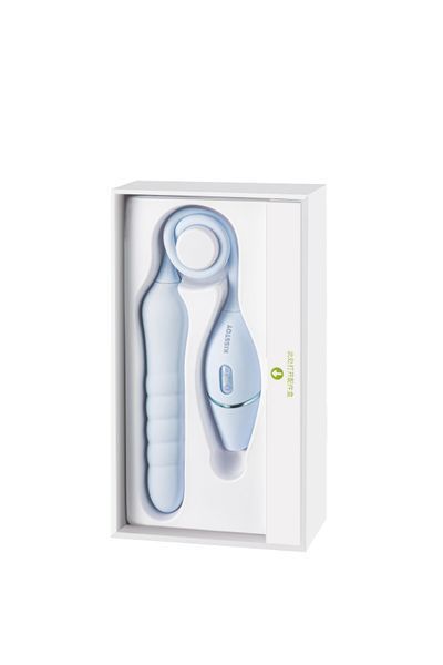 Пульсатор з вакуумним стимулятором KISSTOY Cathy III Light Blue, 5 режимів вакууму, 10 режимів пульсації SX2328