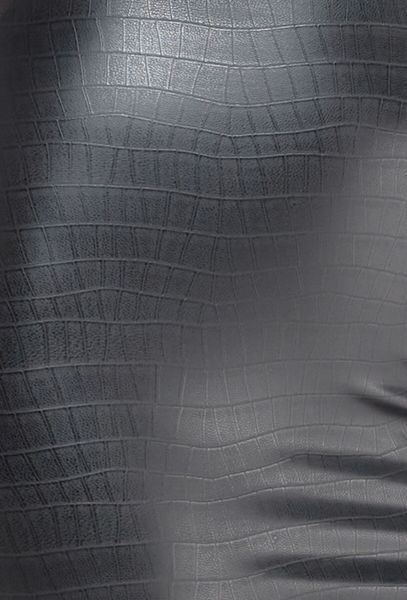 Трусики-стрінги Noir Handmade P012 Wild, XL, під латекс, крокодиловий принт, застібки з боків SX0342