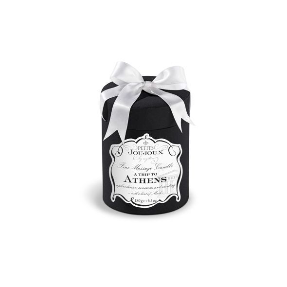 Массажная свечa Petits Joujoux - Athens - Musk and Patchouli (190 г) роскошная упаковка SO3142