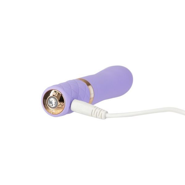 Роскошный вибратор Pillow Talk Flirty Purple Special Edition, Сваровски, повязка на глаза+игра SO6854