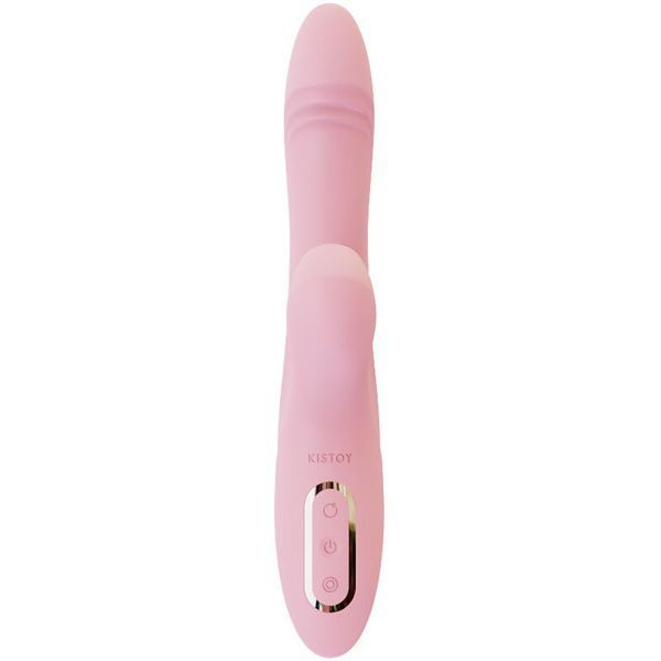 Вибратор-кролик с вращением ствола и вакуумной стимуляцией KISSTOY Katy Max SO4952