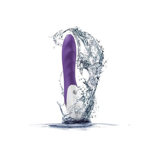Мощный вибратор Mystim Sassy Simon Purple с двумя моторами и стимулирующим рельефом SO3468