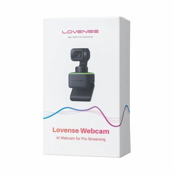 4К веб-камера с искусственным интеллектом Lovense WebCam, для стрима, активация чаевыми SO8621