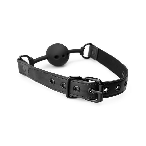 Повітропроникний кляп Bedroom Fantasies: Breathable Silicone Ball Gag, чорний SO8816