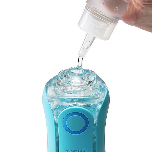 Мастурбатор Tenga Flip Orb &mdash; Ocean Blue, с изменяемым сжатием, со стимулирующими шариками внутри SX1330