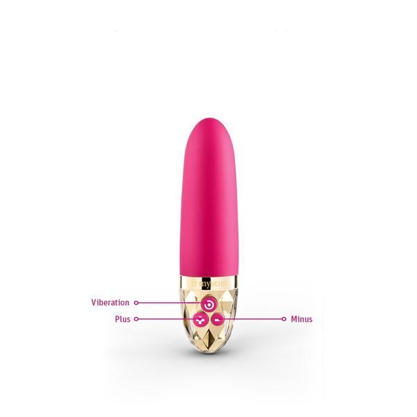 Вибратор Mystim Sleak Freak Pink, 8 режимов, внутренняя и внешняя стимуляция SO8140