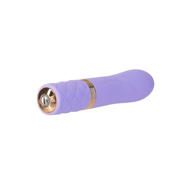 Роскошный вибратор Pillow Talk Flirty Purple Special Edition, Сваровски, повязка на глаза+игра SO6854