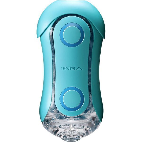 Мастурбатор Tenga Flip Orb &mdash; Ocean Blue, с изменяемым сжатием, со стимулирующими шариками внутри SX1330