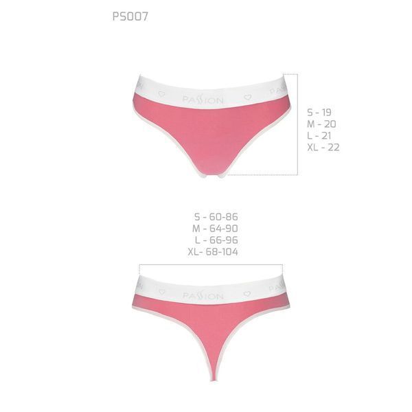 Спортивные трусики-стринги Passion PS007 PANTIES L, pink SO4255