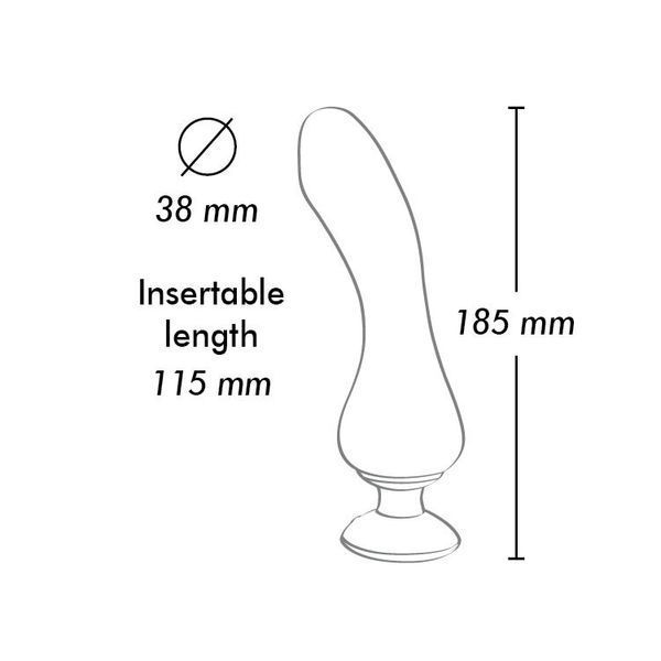 Вибратор для точки G Shunga Sanya Light Pink, гибкий ствол SO6904