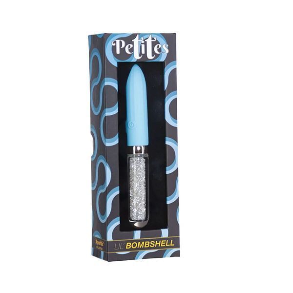 Вібратор Petites Lil&rsquo; Bombshell Vibrator - Blue SX3160