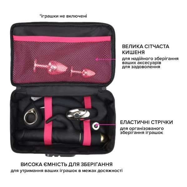 Кейс для іграшок з кодовим замком Dorcel DISCREET BOX SO6272