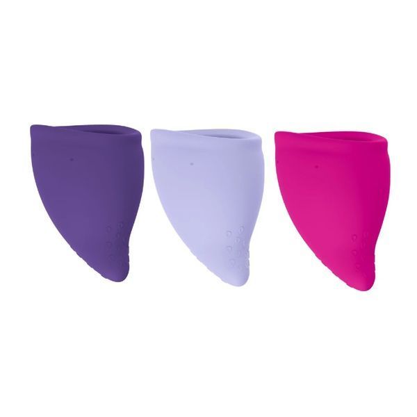 Менструальная чаша Fun Factory FUN CUP SIZE B Purple, многоразовая, диаметр 4,3 см, объем 30 мл SX3674