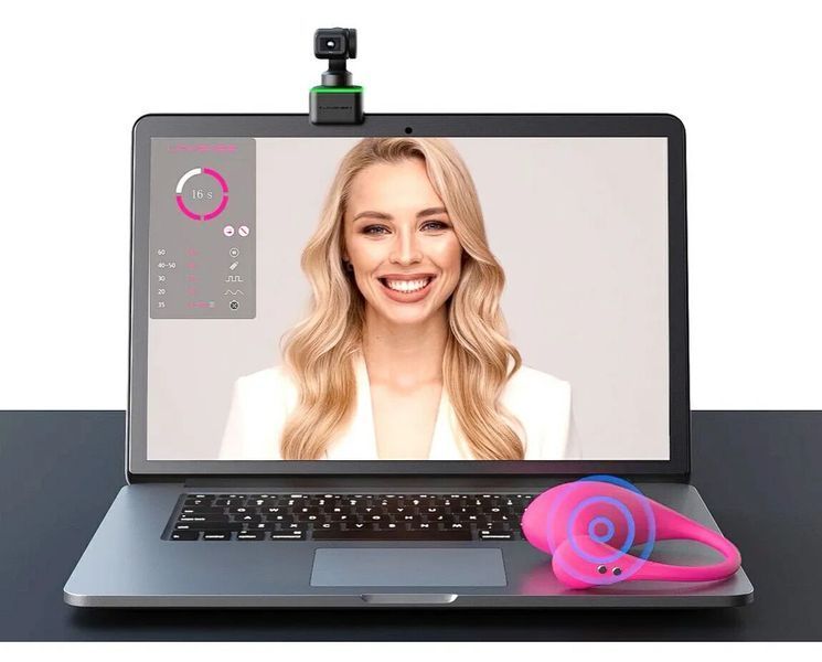 4К веб-камера с искусственным интеллектом Lovense WebCam, для стрима, активация чаевыми SO8621