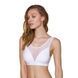 Топ с прозрачной вставкой Passion PS002 TOP S, white SO4205 фото 1