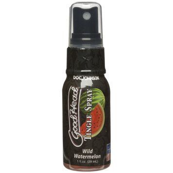 Оральний спрей зі стимулюючим ефектом Doc Johnson GoodHead Tingle Spray - Watermelon зі смаком кавуна SO3493