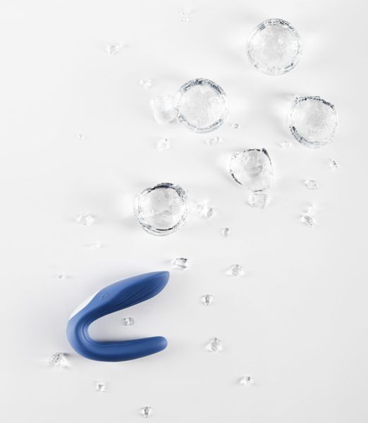 Вібратор для пар Satisfyer Double Whale з двома моторчиками SO1643
