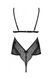 Боді Passion AMBERLY BODY black, L/XL, відкрита спина, низ стрінги SX0455 фото 4