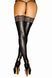 Чулки с мокрым эффектом Noir Handmade F135 Powerwetlook stockings, XXL, без мысков SX0021 фото 2