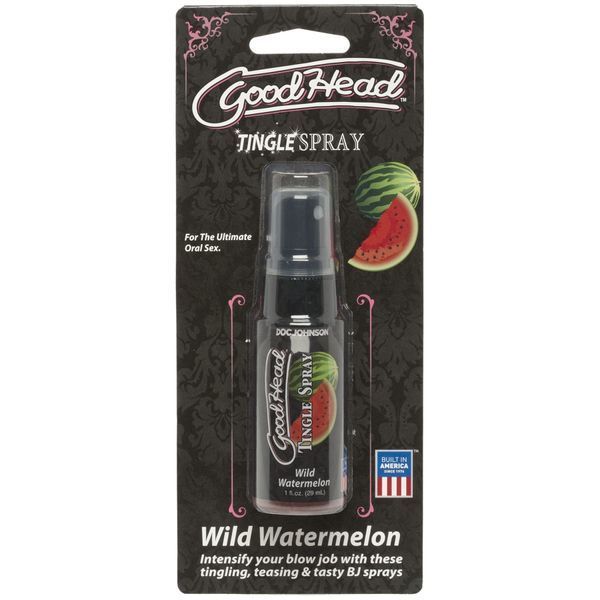 Оральный спрей со стимулирующим эффектом Doc Johnson GoodHead Tingle Spray &ndash; Watermelon со вкусом арбуза SO3493