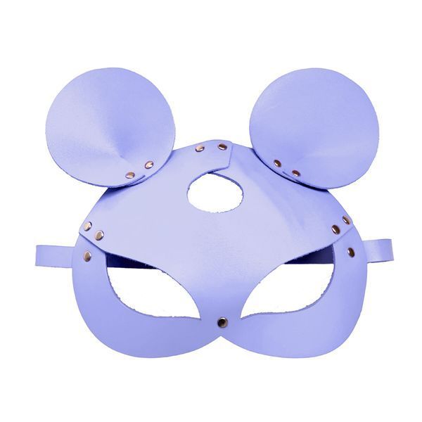 Кожаная маска мышки Art of Sex - Mouse Mask, цвет Лавандовый SO9653