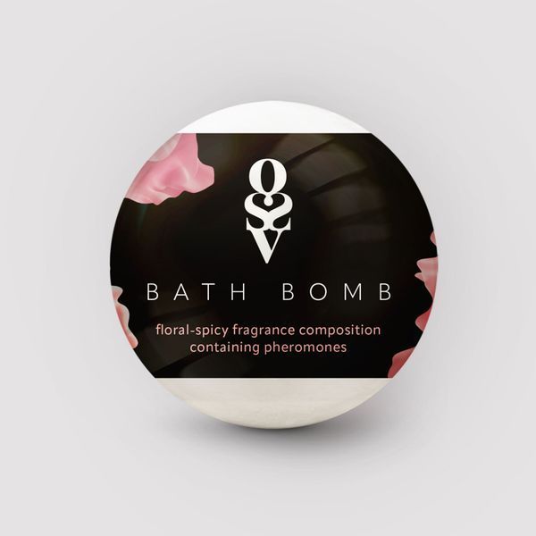 Бомбочка для ванны с феромонами Obsessive Bath bomb Floral - Spicy (100 г) SX1879