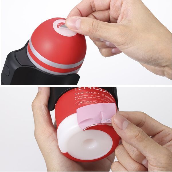 Вібронасадка Tenga CUP VIBRATOR, 7 режимів, 1 мастурбатори в комплекті SX3182
