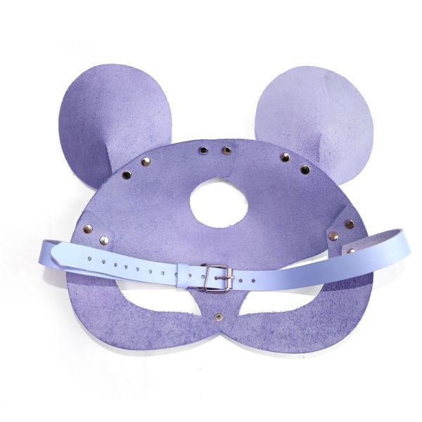 Кожаная маска мышки Art of Sex - Mouse Mask, цвет Лавандовый SO9653