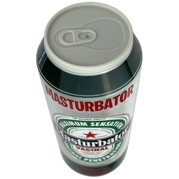 Мастурбатор-вагіна Alive Heineken Vagina II у вигляді банки пива, реалістичний SX1392