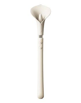 Розкішний вібромасажер Zalo &ndash; Calla Ivory White, двосторонній, 2 мотори SX1281