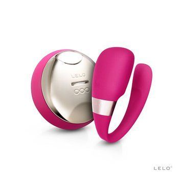 Вібратор для пар LELO Tiani 3 Cerise, 2 мотори, пульт ДК SO8115