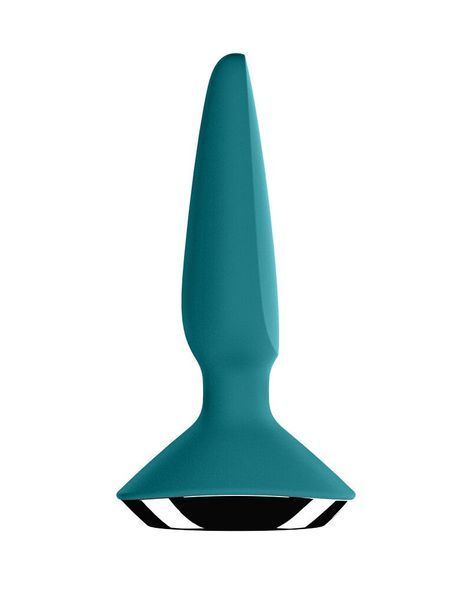 Анальная смарт-вибропробка Satisfyer Plug-ilicious 1 Petrol SO5441
