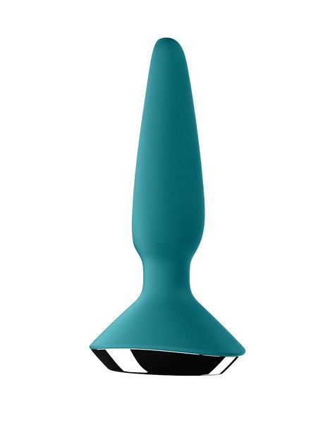 Анальная смарт-вибропробка Satisfyer Plug-ilicious 1 Petrol SO5441