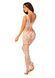 Сетчатый бодистокинг с имитацией топа и шорт Obsessive Bodystocking G330 S/M/L, white, с доступом SO7695 фото 4