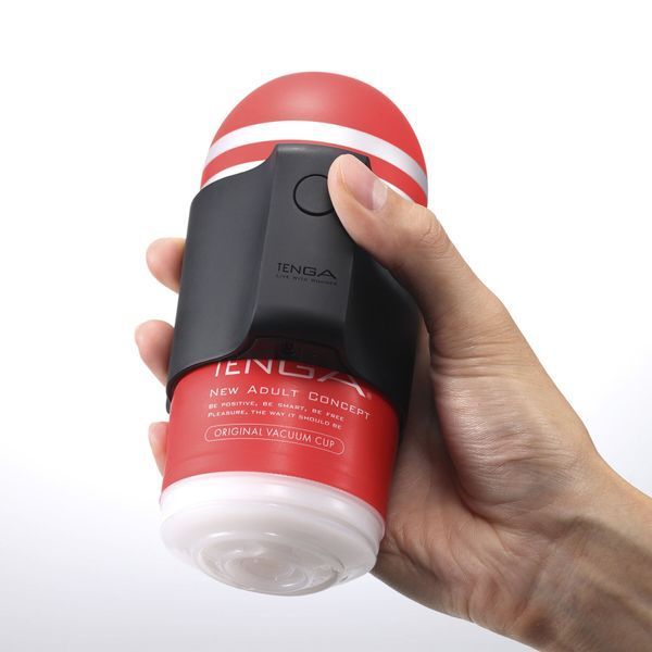 Вибронасадка Tenga CUP VIBRATOR, 7 режимов, 2 мастурбатора в комплекте SX2290