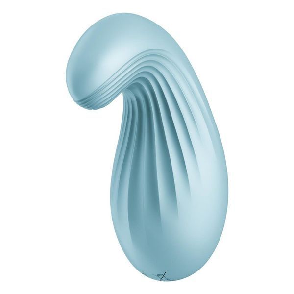 Вібратор Satisfyer Dipping Delight Light Blue, 2 мотори, гнучкий кінчик SO6991