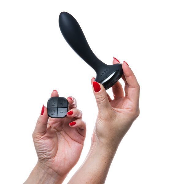 Анальна вібропробка Hot Octopuss PleX with flex, Treble and Bass Technology, 2 мотори, пульт ДК SO8729